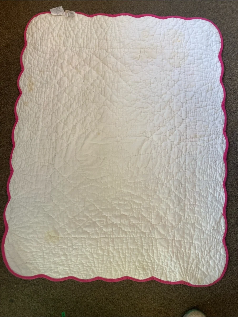 TWO HUGGY BEARS Baby Quilt